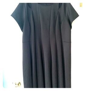 Plus size black dress